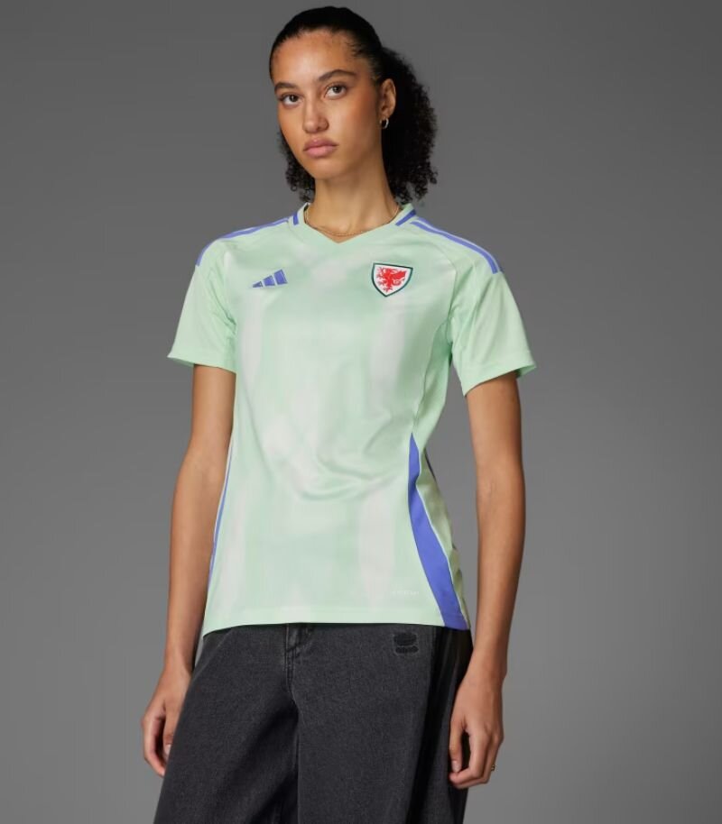 wales away lit 2025 in light green 